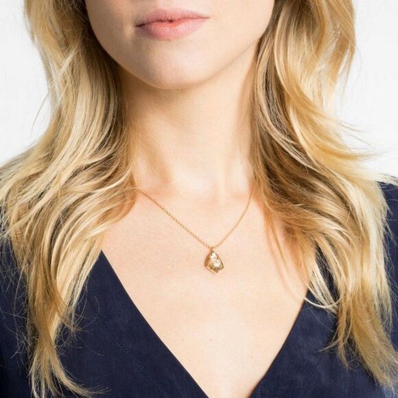 Kendra Scott Cory Rose Gold Necklace New With Tags & gift wrapped - Picture 2 of 5